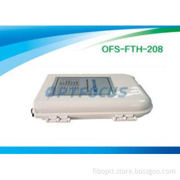 ROHS Small Fiber Optic Terminal Box 3 Cable Ports 8 SC Adap
